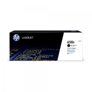 HP 658X Black LaserJet Toner Cartridge (W2000X)